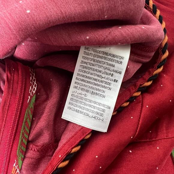 New Women’s Farm Rio x Anthropologie One Shoulder Satin Jumpsuit Size XL - Picture 12 of 12